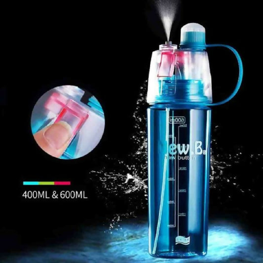 HydraMist Pro Spray Water Bottle - GlowSpritz Ultra-Fine Mist for Skincare Cleaning or Gardening - 500ml Random Color