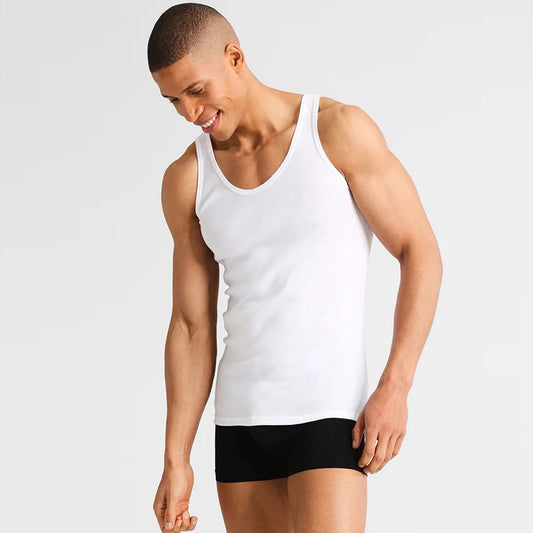 Yorker Men's Vest Sleeve Less 100% Cotton