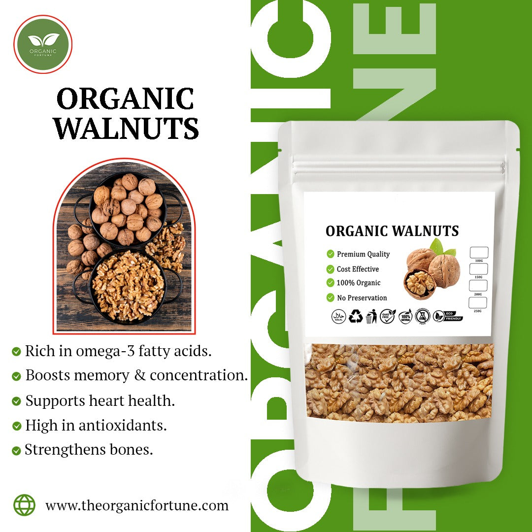 Organic Wallnuts 100 Gram
