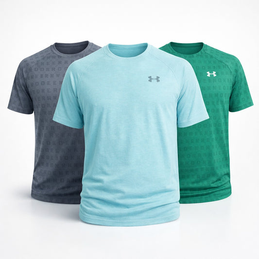 Pack of 3 Mens Dry Fit Performance T Shirt