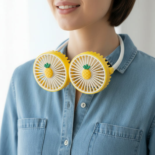 Neck and Desk USB Fan