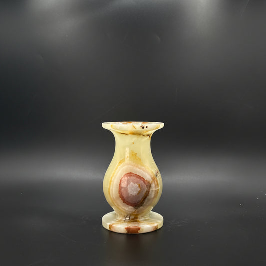 Marble Flower Vase & Candle Stand 3 x 5 Inch