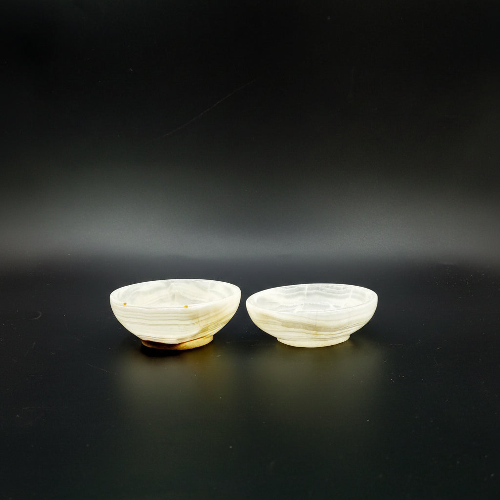 Handcrafted Marble Bowl 3 x 1 Inch