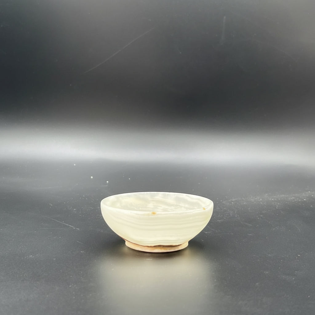 Handcrafted Marble Bowl 3 x 1 Inch