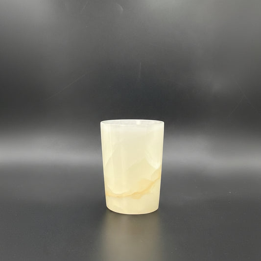 Handcrafted Marble Drinking Glass 3 x 5 Inch