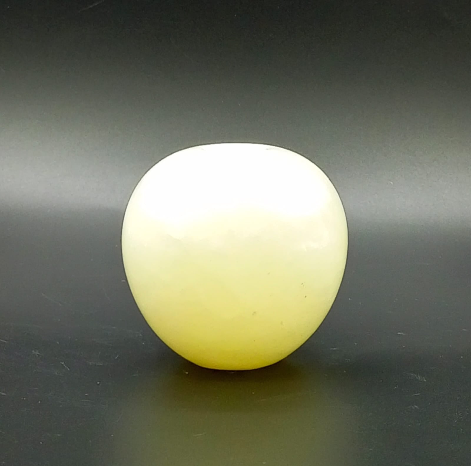 Handcrafted Marble Decorative Apple 3 Inch