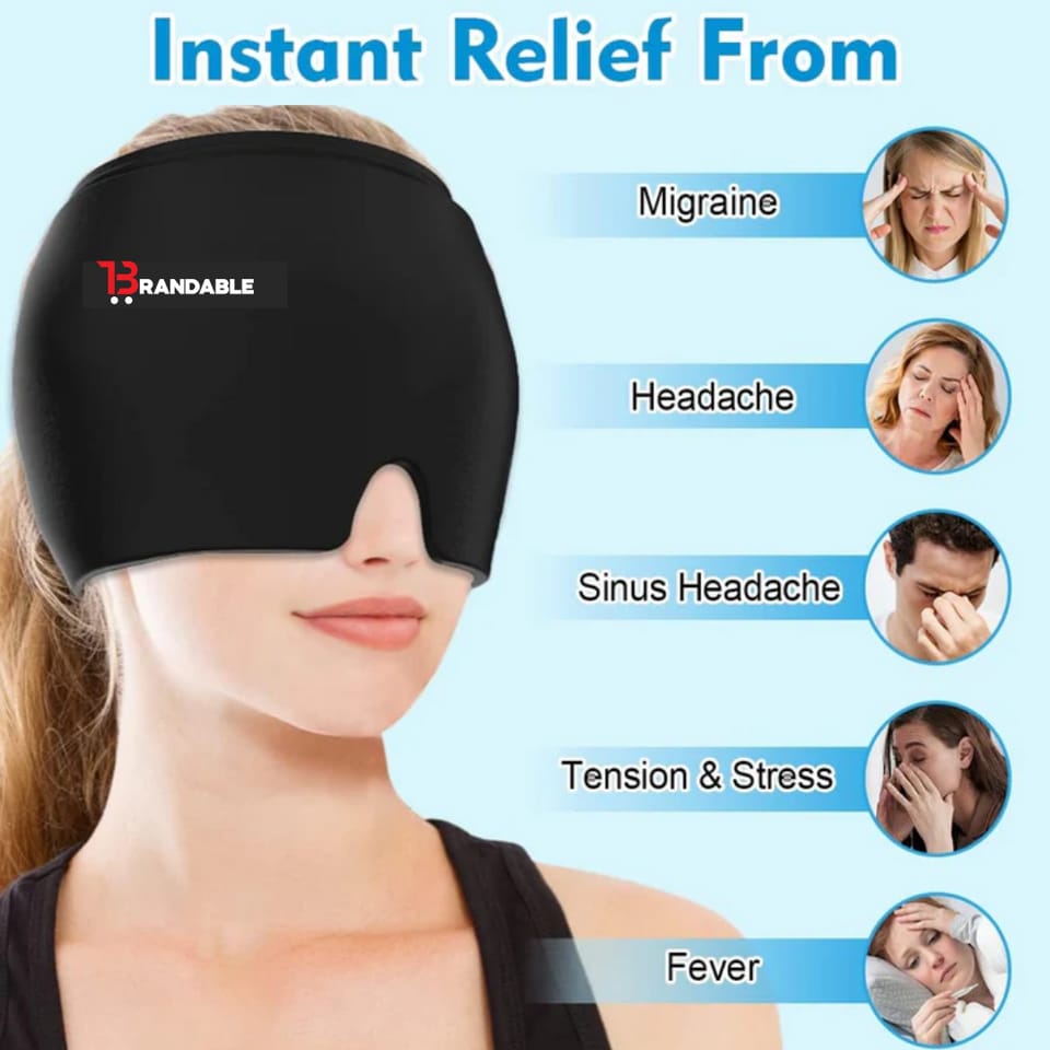🧊 MigraCool Ice Relief Cap (Free Shipping)
