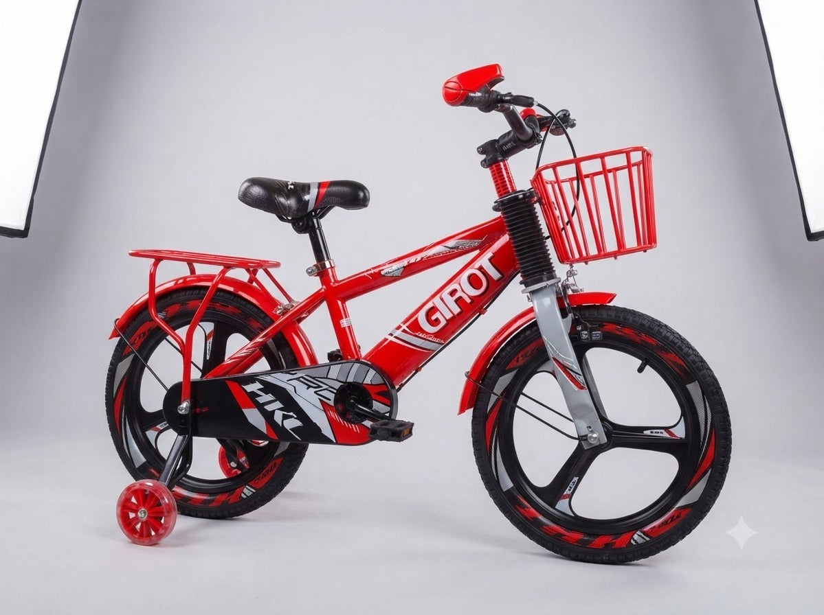 Girot Kids Training Bicycle with Orange Accents