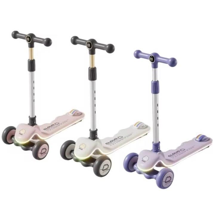 Cloud Kids 3-Wheel Adjustable Kick Scooter