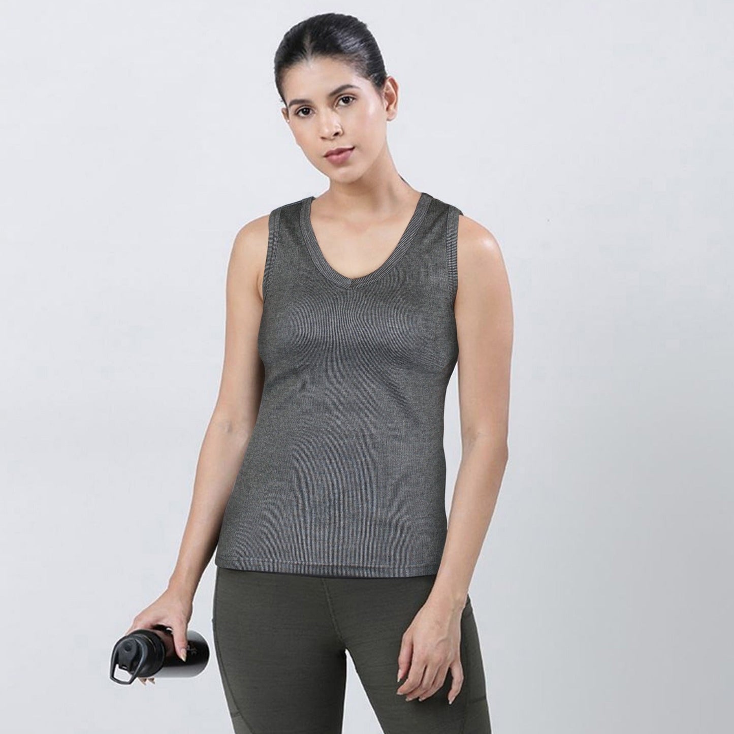 Women's Camisole Thermal   Grey