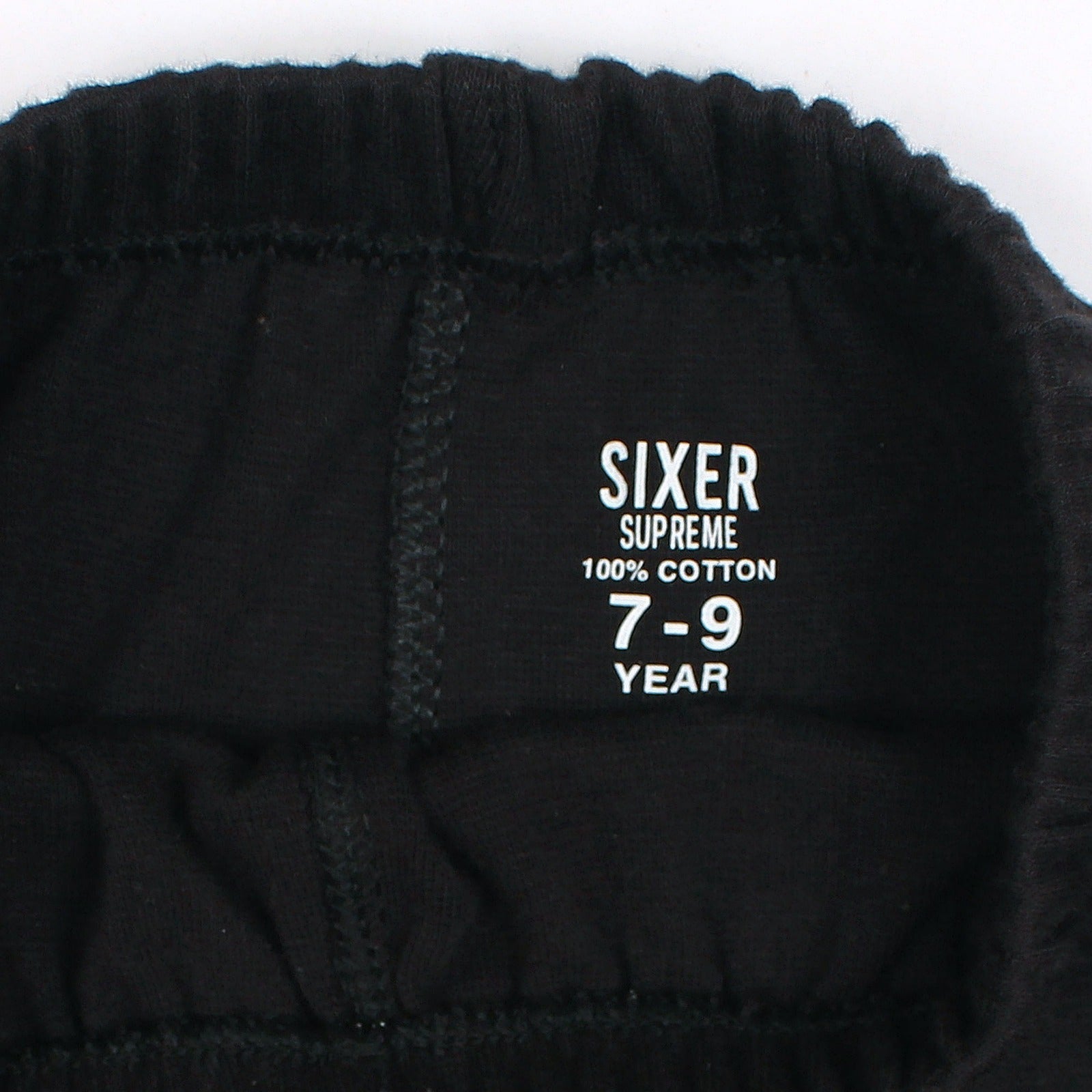 Kids Round Neck   Black
