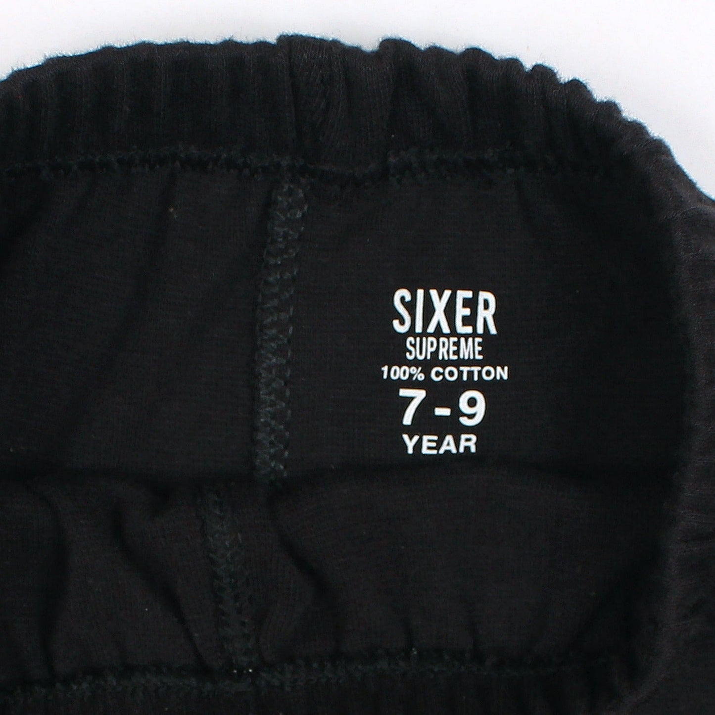 Kids Round Neck   Black
