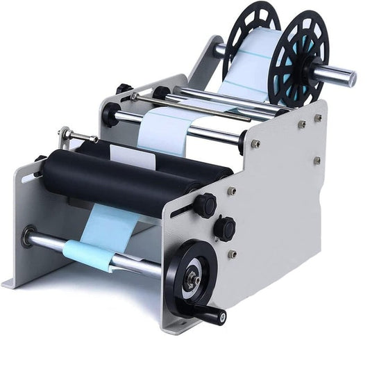 Bottle Labelling Machine  Automatic Label Applicator for Bottles Jars and Packaging