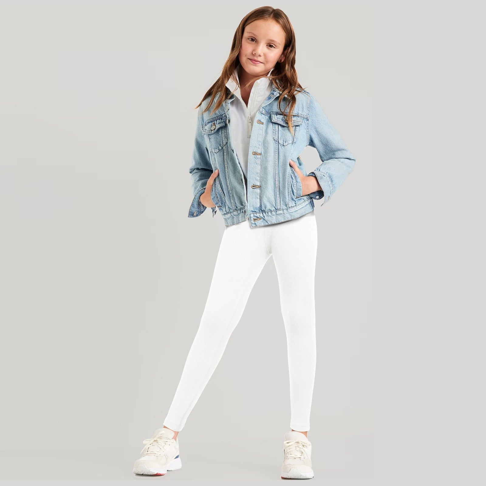 Kids Tights   White