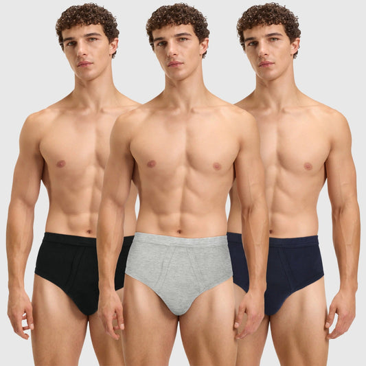 Sixer Supreme Men's Briefs - Pack of 3