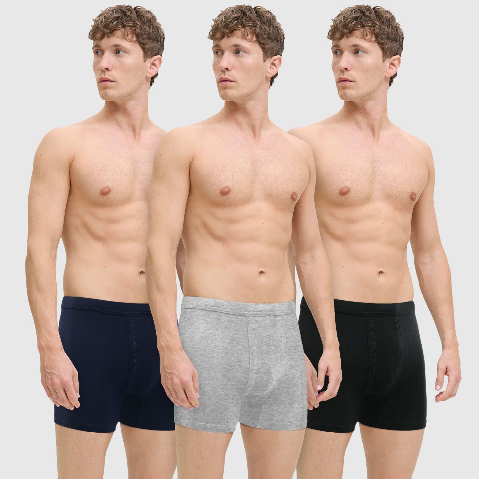 Sixer Supreme Men's Boxer Briefs - Pack of 3