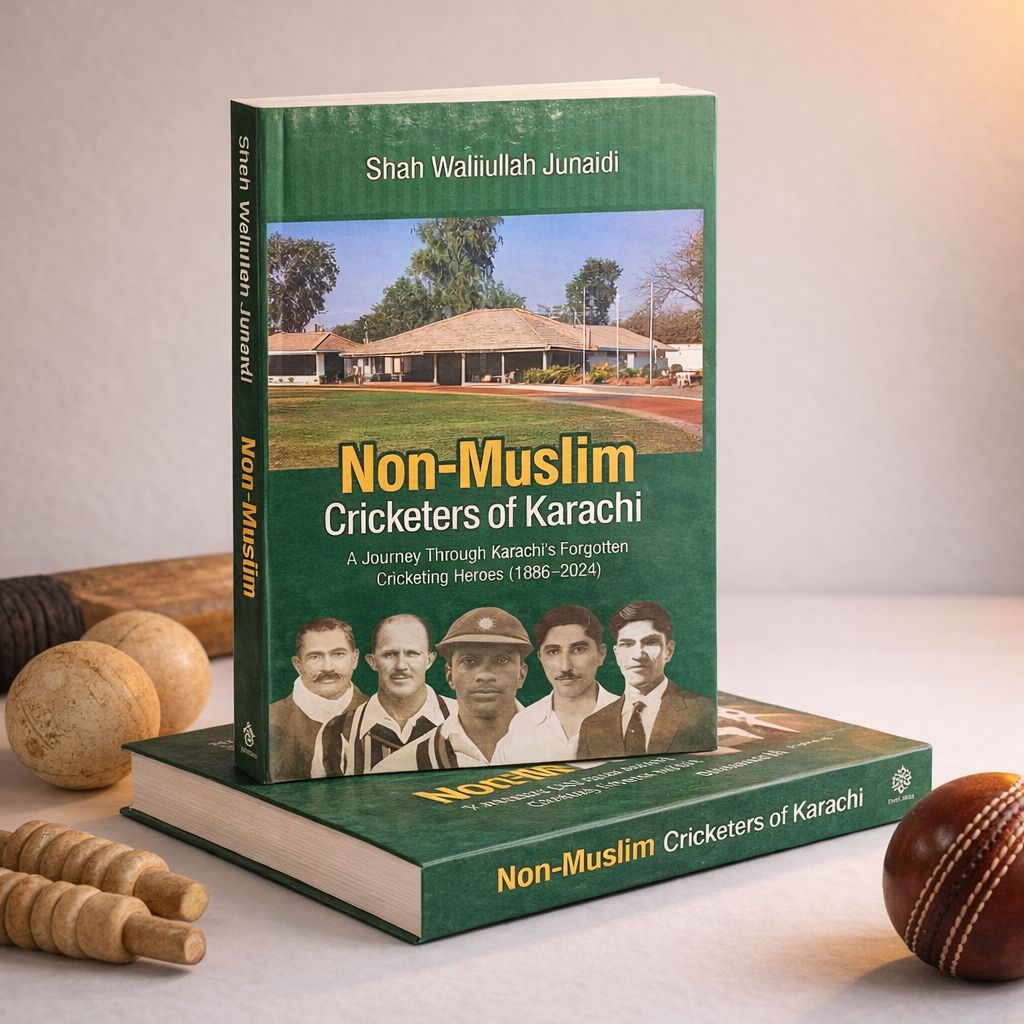 Non-Muslim Cricketers of Karachi by Shah Waliullah Junaidi