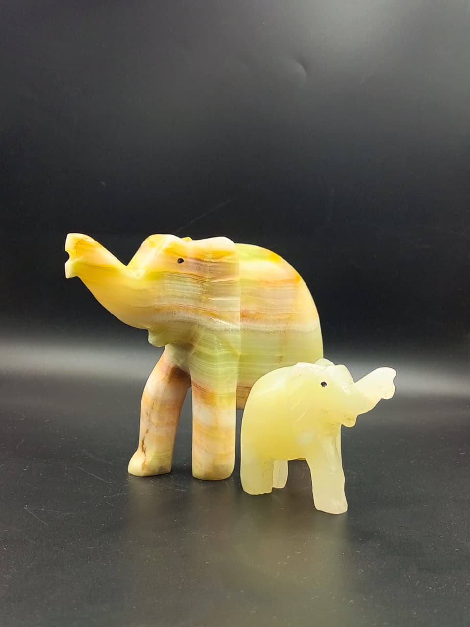 Handcrafted Marble Elephant Figurine