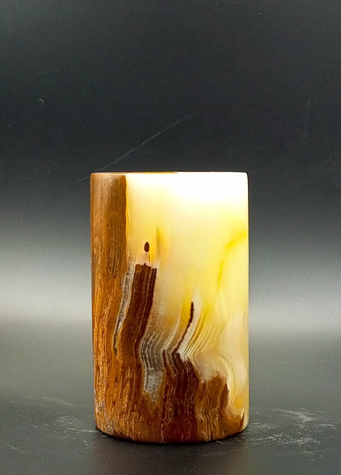 Handcrafted Marble Pencil Holder