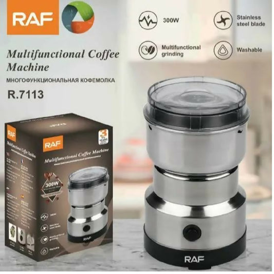 Raf Mini Electric Grinder Stainless Steel Coffee Grinder For Coffee Beans Spices Masala Grinder Machine 220V