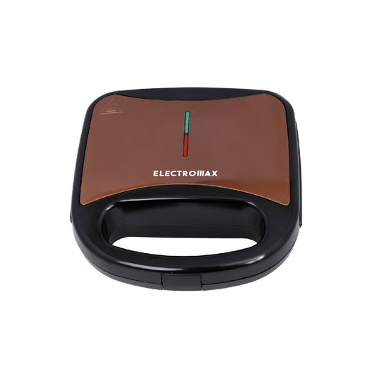 Electromax Sandwich Maker – Non-Stick with 1200W Fast Heat and Overheat Protection (EMSM-702)
