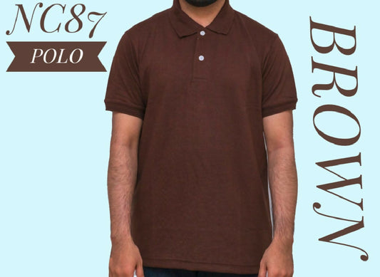 Brown Polo T - Shirt