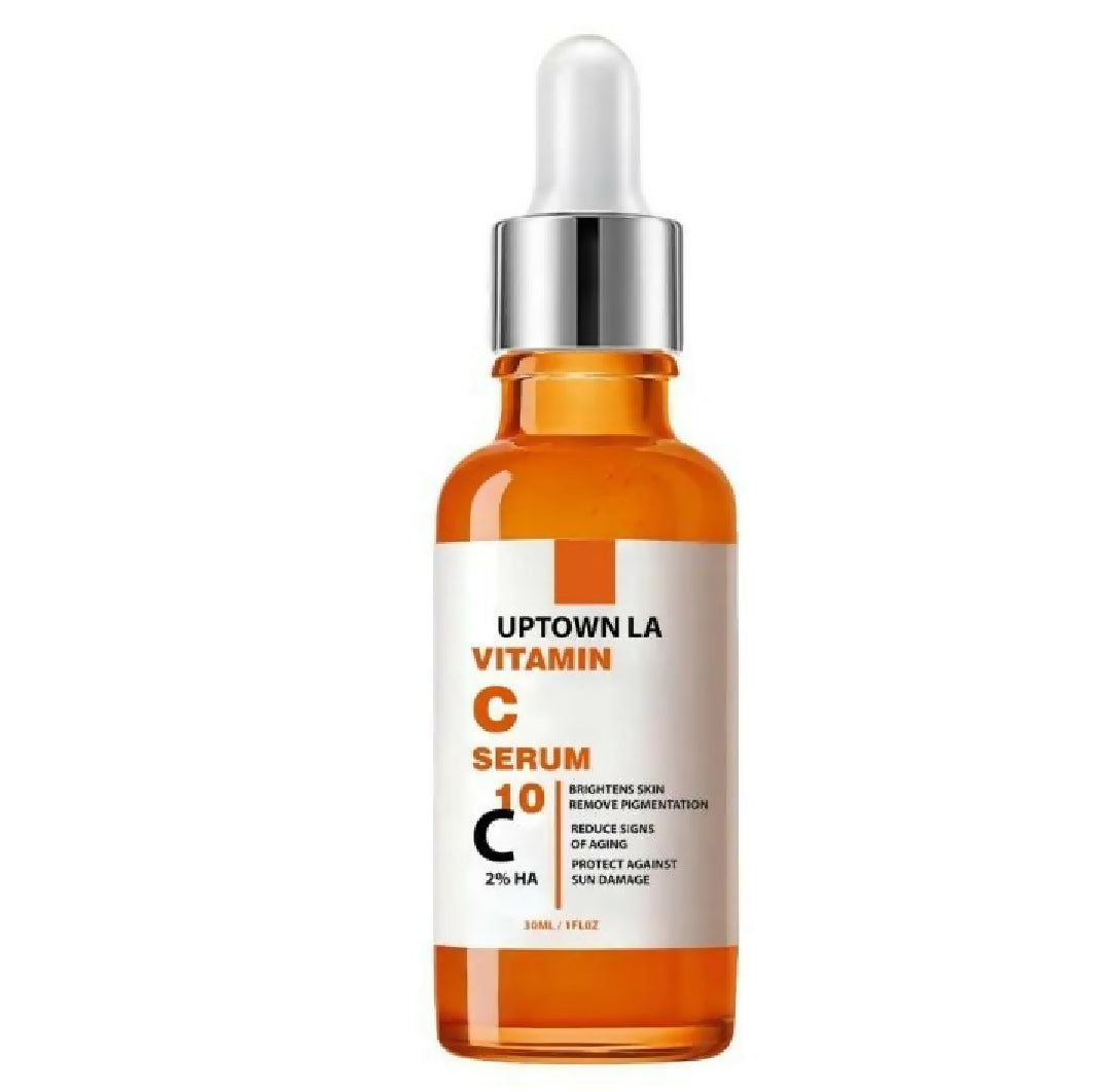 Uptwon LA Vitamin C Facial Serum for Bright Glowing Hydrated and Healthy Skin Care