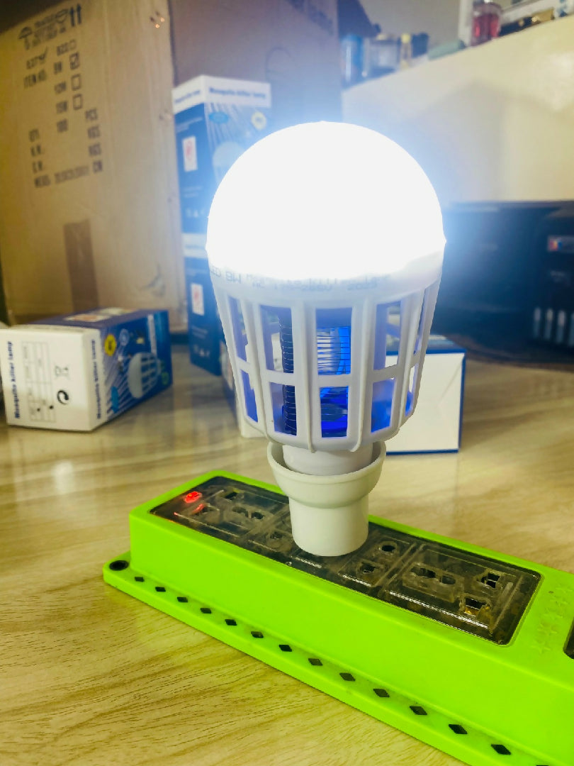 Mosquito Killer Bulb - 2-in-1 UV Mosquito Killer - Energy-Saving LED Light