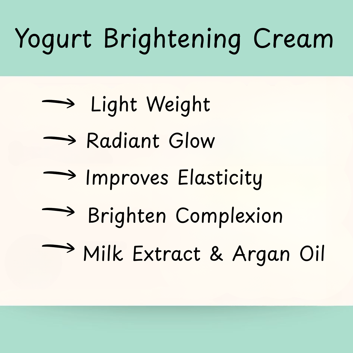 Benefits of Yogurt Brightening Creasm - Hemani Herbals