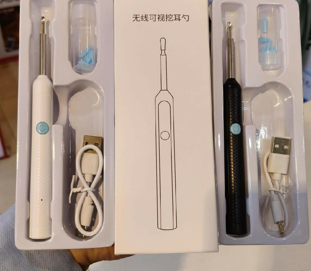 Rechargeable Smart Wireless Ear Camera Kit Visual Ear Wax Removal Tool With Mobile Display Random Colour