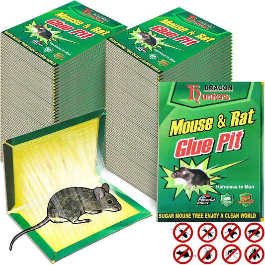 Sticky Mouse Board Efficient Strong Big Rat Paste Household Mousetrap Rat Poison Rat Glue Boards Clip