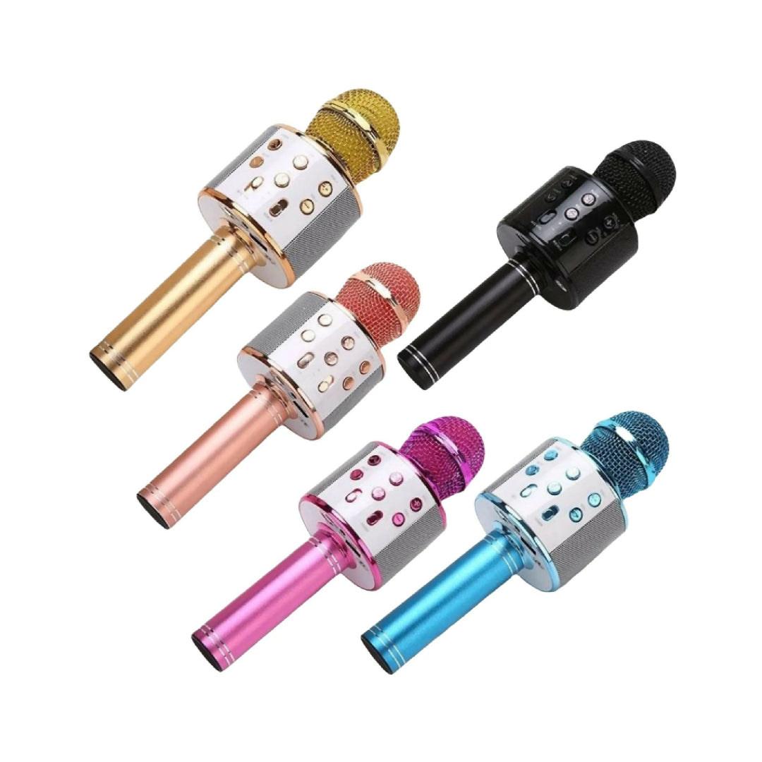 Wireless Microphone Bluetooth Can Connect Many Devices With Speaker Rechargeable Portable Mic For Family Party