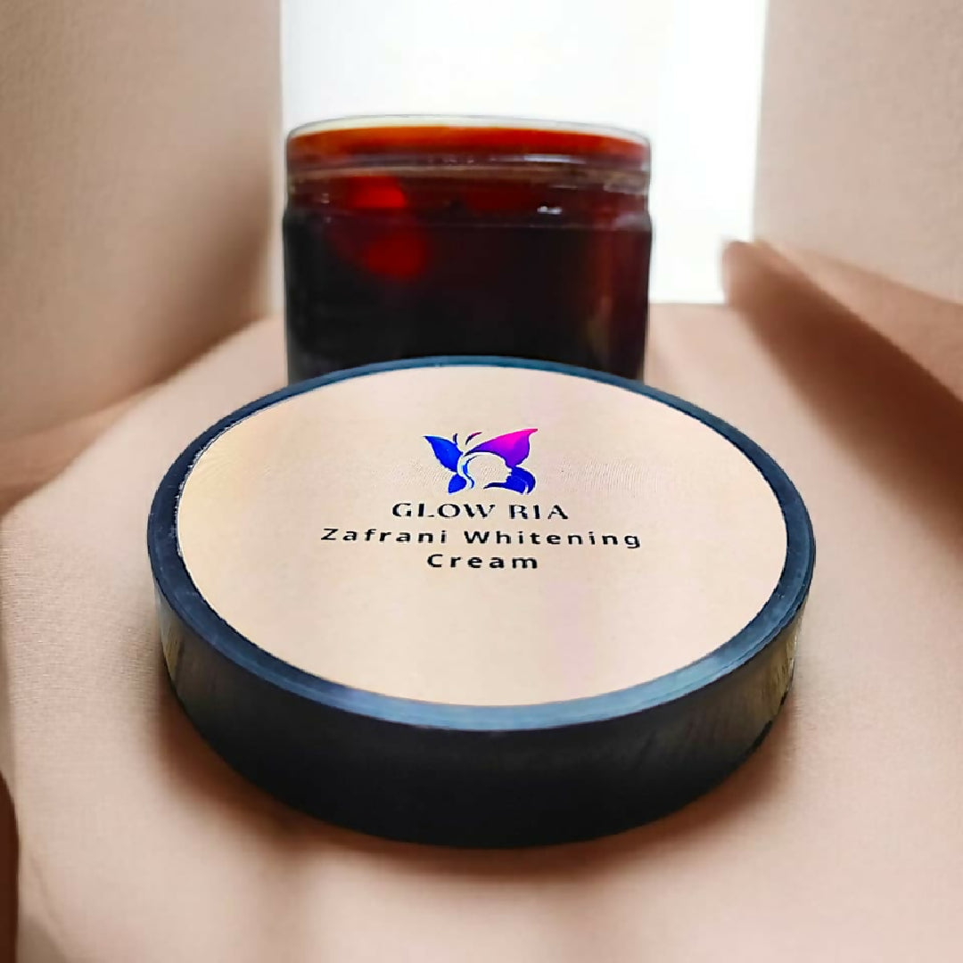 Glow Ria Zafrani Whitening Cream - Brightening and Radiance Boost Formula - 250g