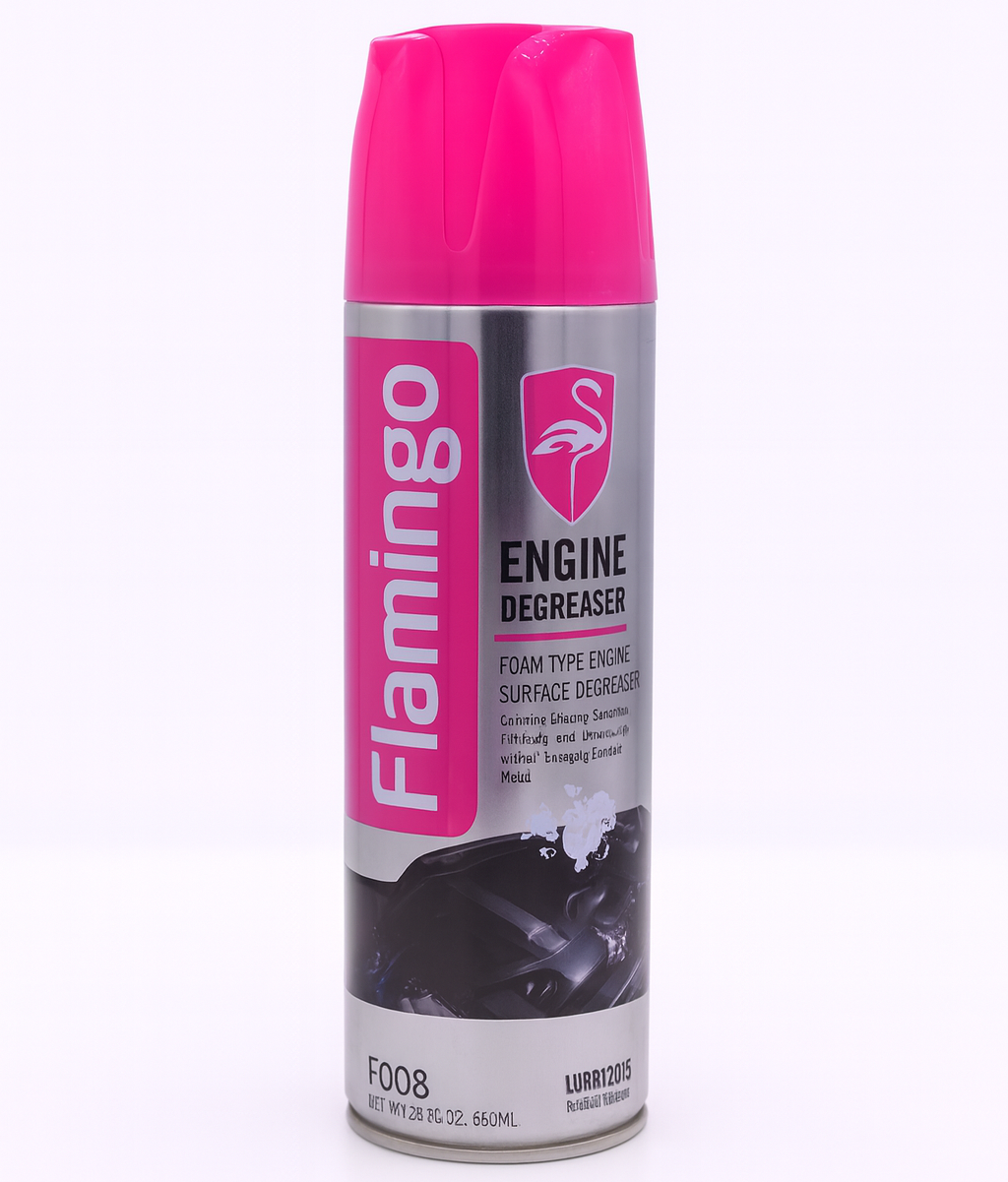 Flamingo Engine Degreaser F008 650ML  Heavy Duty Engine Cleaner for Removing Oil Grease and Dirt