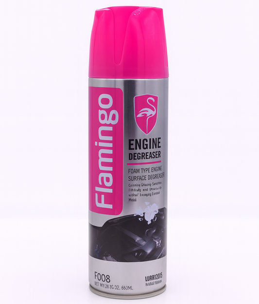 Flamingo Engine Degreaser F008 650ML  Heavy Duty Engine Cleaner for Removing Oil Grease and Dirt