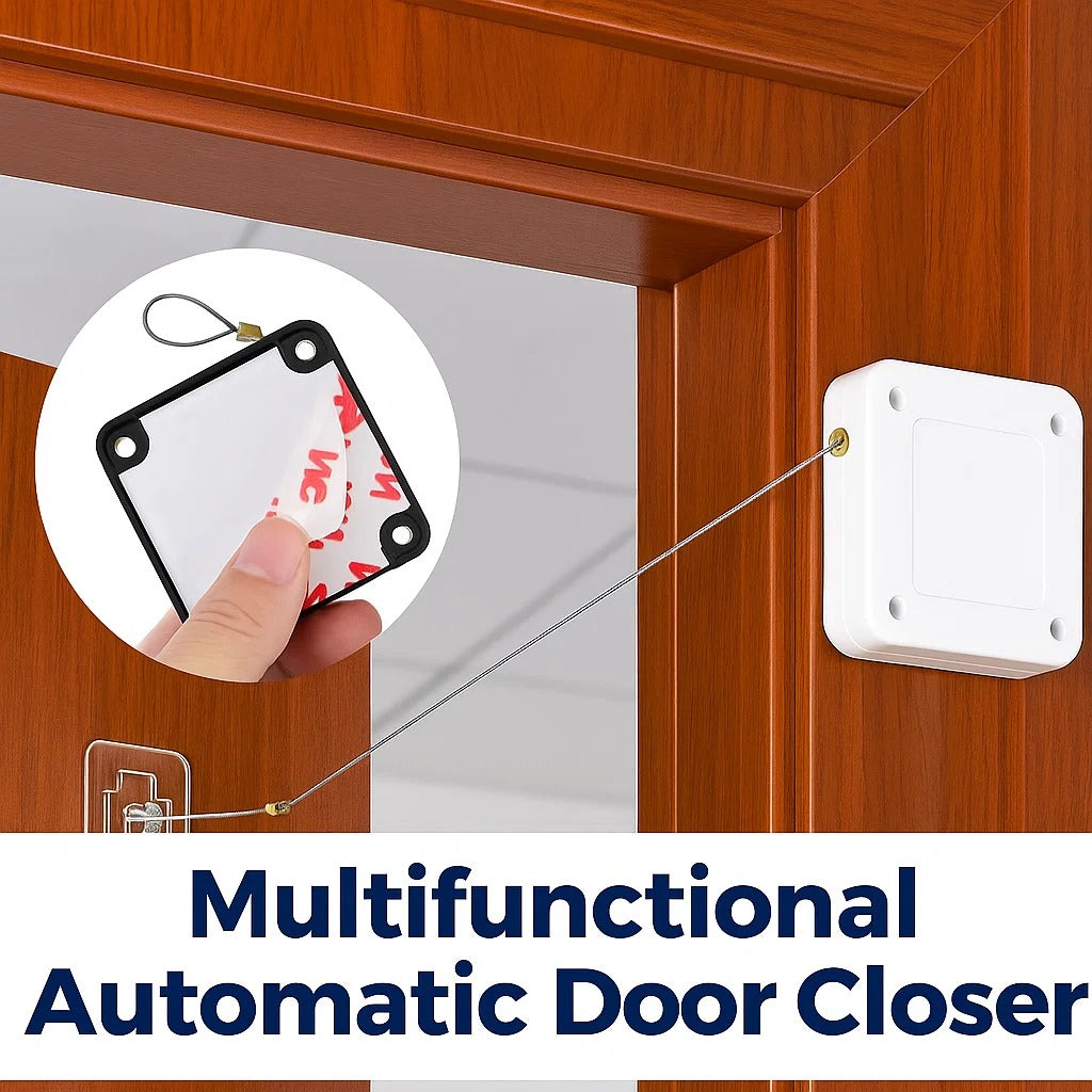 (FREE HOME DELIVERY) Multifunctional Automatic Door Closer