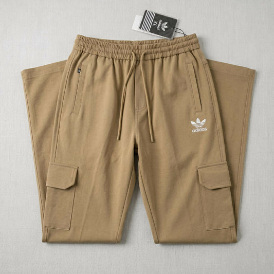 Mens Premium Woven Terry 4 Pocket Cargo Trouser