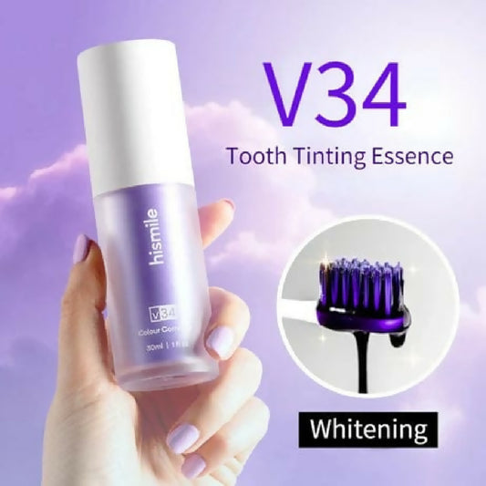 Teeth Brightening Hismiles V34 Colour Corrector Serum - 30ml - Hismile For Teeth Brightening