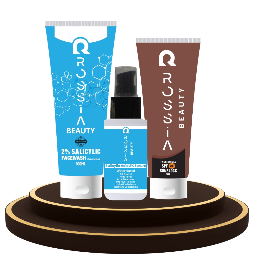 Rossia Beauty Acne Treatment Bundle 
