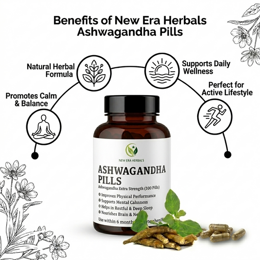 Ashwagandha Pills Jar