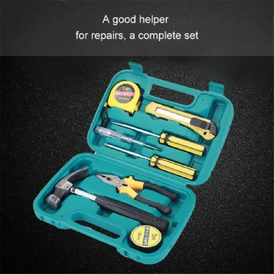 Tool Kit Set 8 Pcs Professional with Box Screwdriver Set Household Repair Tools