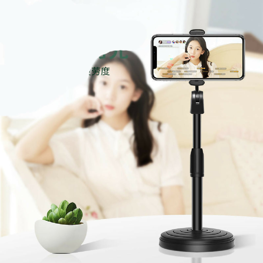 Multifunction Mobile Tripod Stand Mini Tripod Stand Mobile Holder Adjustable Height Angle Phone Holder
