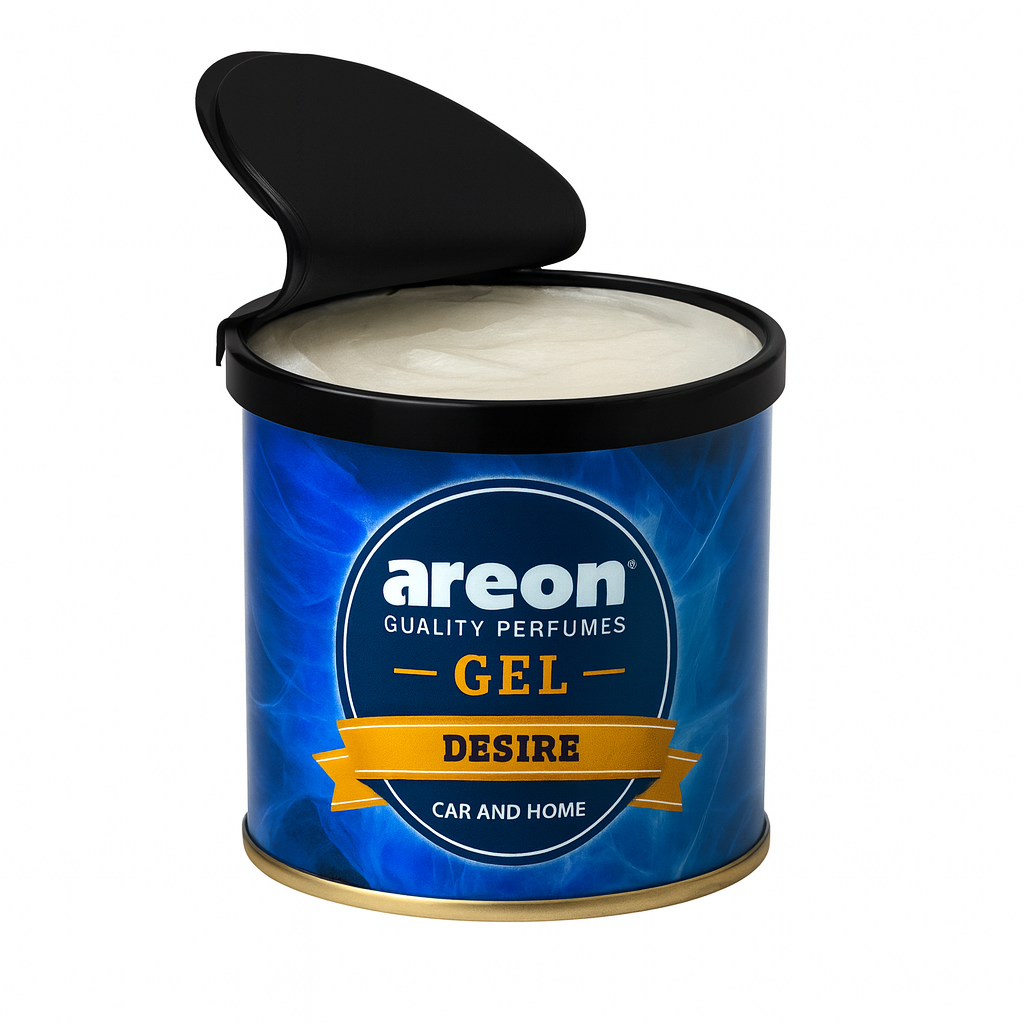 Areon Quality Perfume Gel Wish 80g  Long Lasting Car and Home Air Freshener with Elegant Fragrance