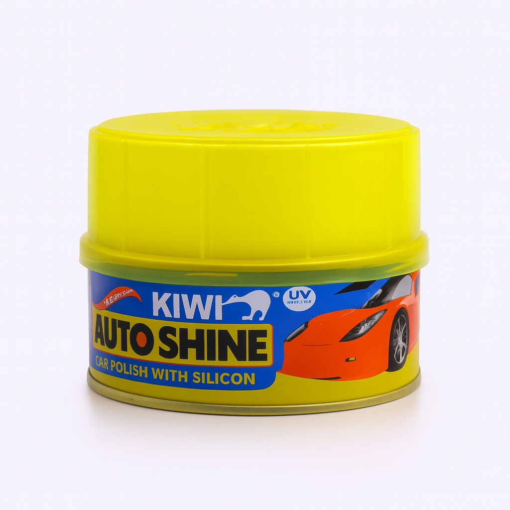 KIWI Auto Shine Auto Wax Car Polish with Silicon 220g