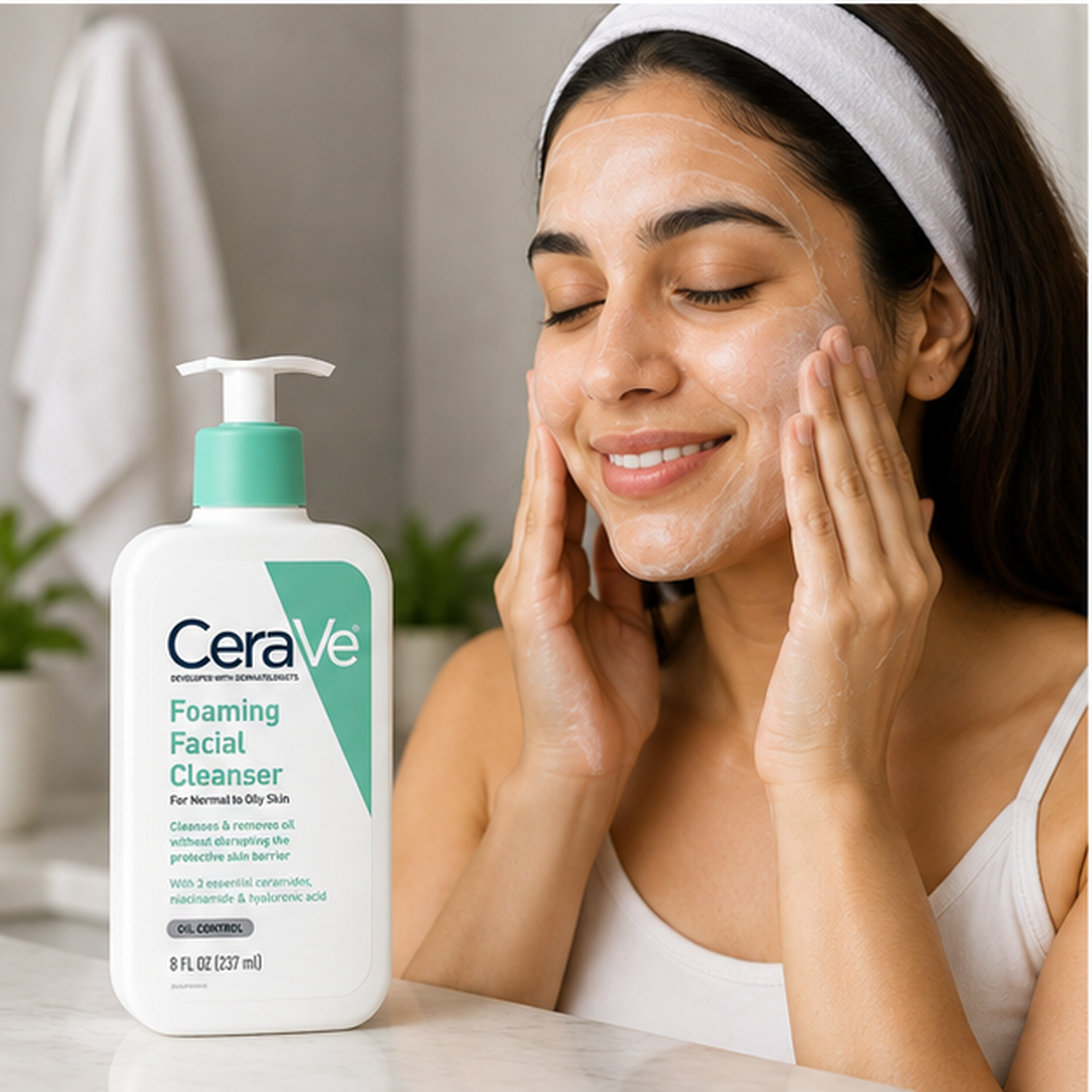 CeraVe foaming facial cleanser 237ml