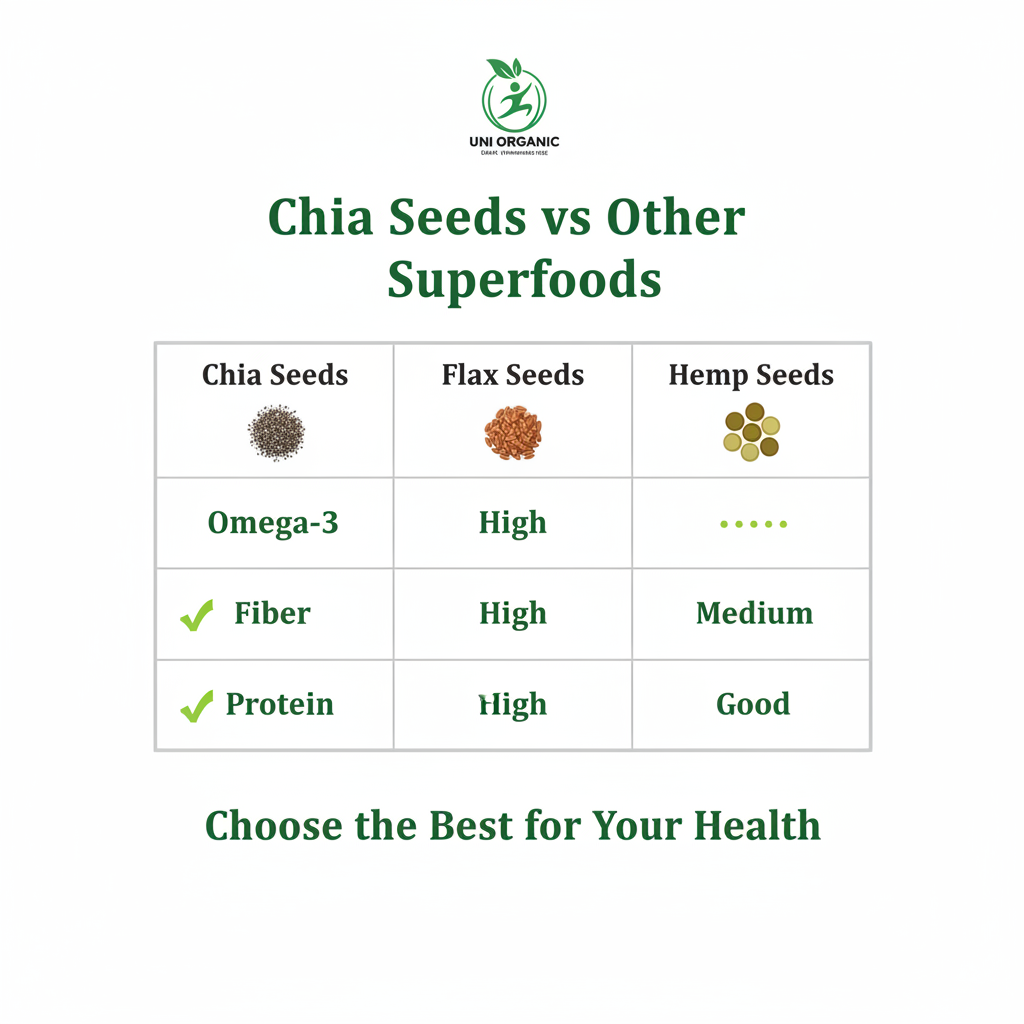Chia Seeds vs Other Superfoods
