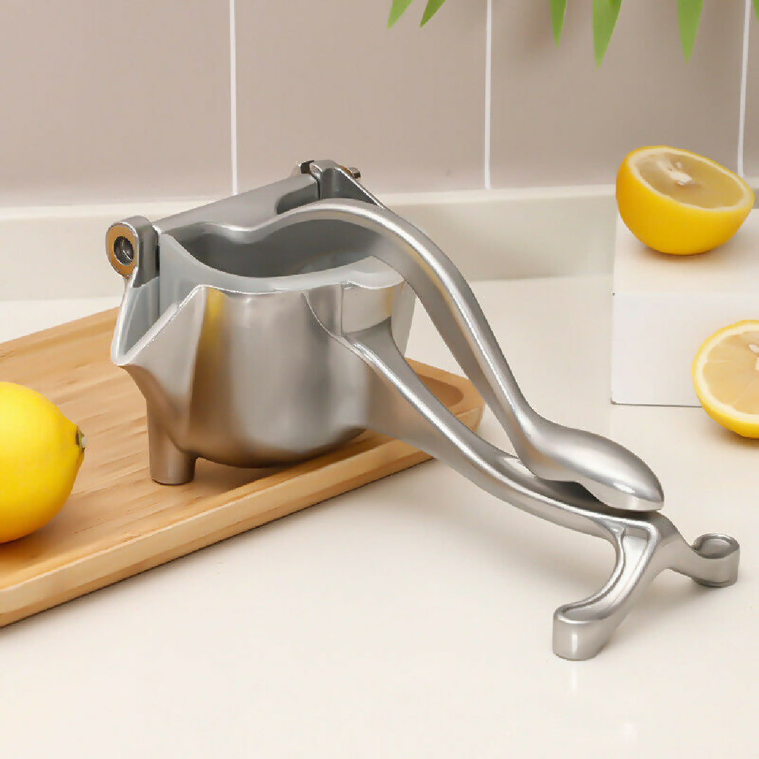Fruit Press Lemon Juice Squeezer Manual Juicer Heavy Duty Aluminum Metal (250 Gram)