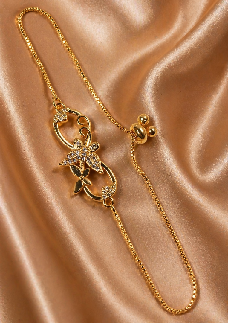 Enchanted Butterfly Infinity Bolo Bracelet