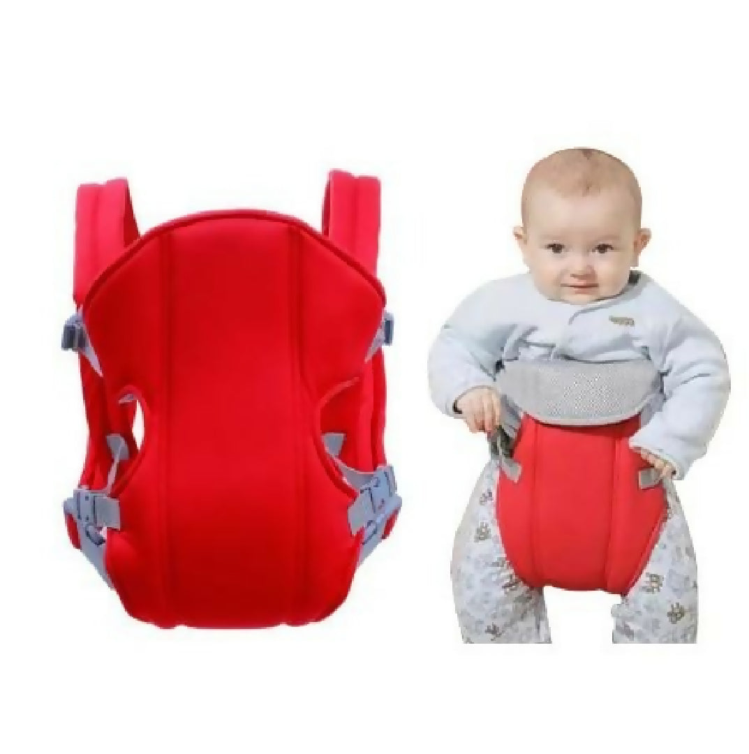 Adjustable Baby Carrier Safety Belt Backpack Strong Material Infant and Toddler Carrier Comfortable Baby Carrying Sling for Newborns Random Color