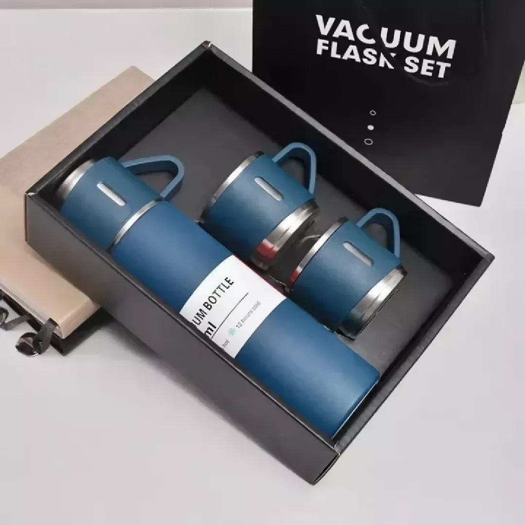 500ml Stainless Steel Vacuum Flask Set